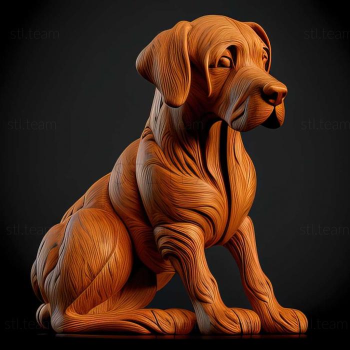 3D model Zorba dog famous animal (STL)